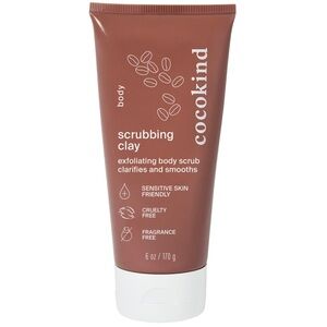 New! Cocokind Scrubbing Clay Body Cleanser - prebiotic body scrubbing clay